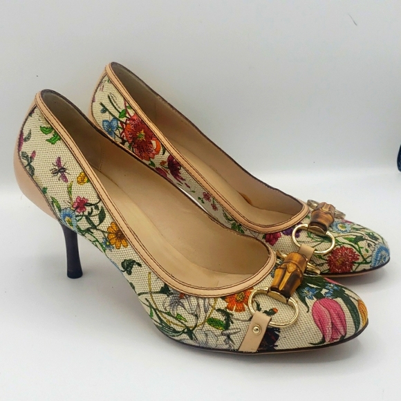 Gucci size 8 1/2 color multi USED 100% AUTHENTIC - Picture 3 of 10